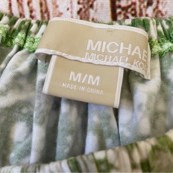 MICHAEL Michael Kors Off the Shoulder Top Short Sleeve Blouse Women’s Medium EUC - Picture 7 of 8